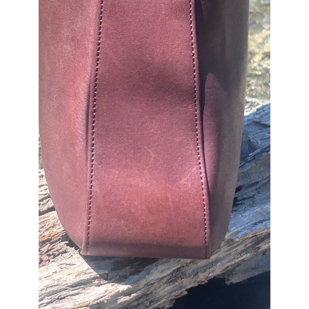 Vintage Coach 9180 Mahogany Leather Shoulder Bag Made in USA - Picture 5 of 12
